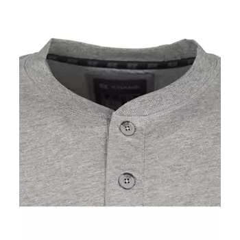 Kramp Technical Grandad T-skjorte, Lys grå flekkete