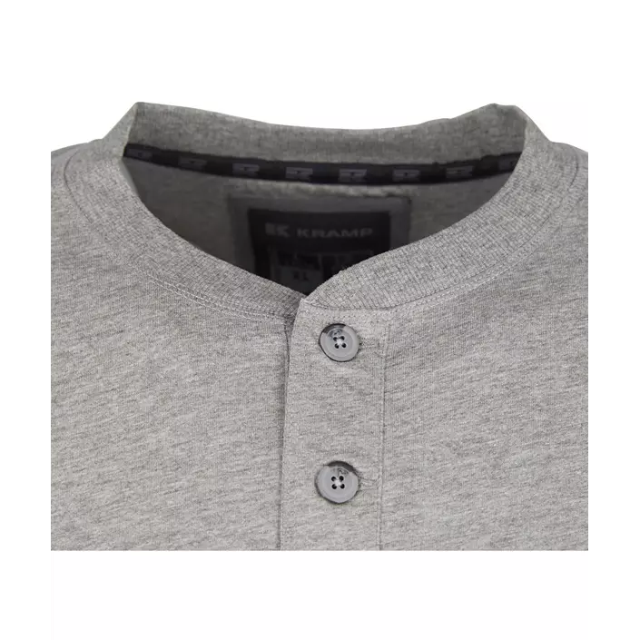 Kramp Technical Grandad T-skjorte, Lys grå flekkete, large image number 1