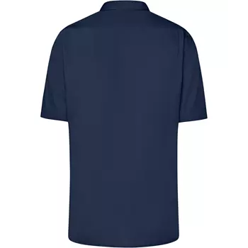 James & Nicholson modern fit kurzärmeliges Hemd, Navy