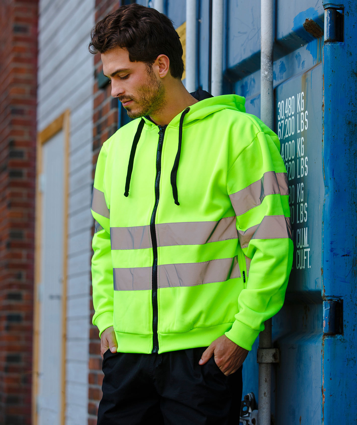 YOU Aalborg hoodie, Varsel Gul