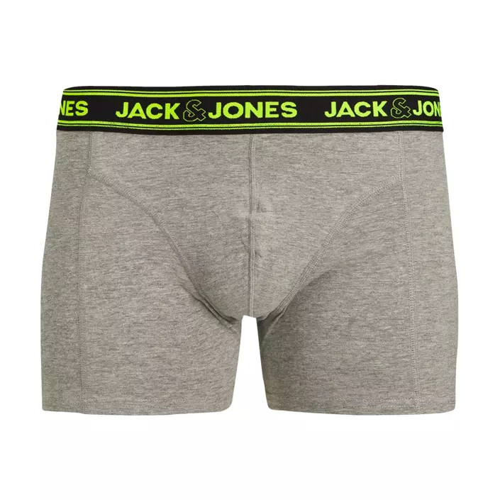 Jack & Jones JACETHAN SOLID 3-pack boksershorts, Dark Grey Melange, large image number 3