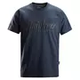 Snickers logo T-Shirt 2590, Navy melange Snickers logo T-Shirt 2590, Navy melange