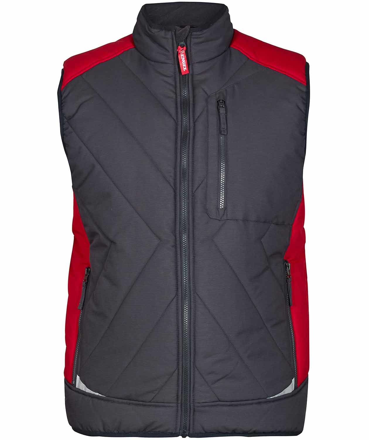 Engel Galaxy vintervest, Antracitgr&aring;/Tomato Red, Antracitgr&aring;/Tomato Red, swatch