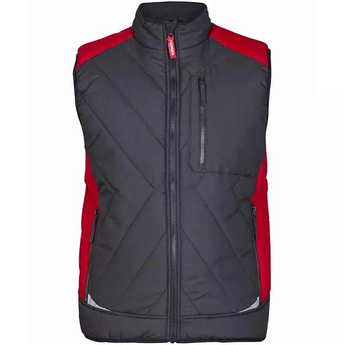 Engel Galaxy winter vest, Antracit Grey/Tomato Red, large image number 0