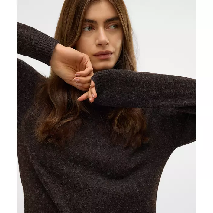 Vero Moda VMDOFFY stickad tröja dam, Chocolate Torte, large image number 4