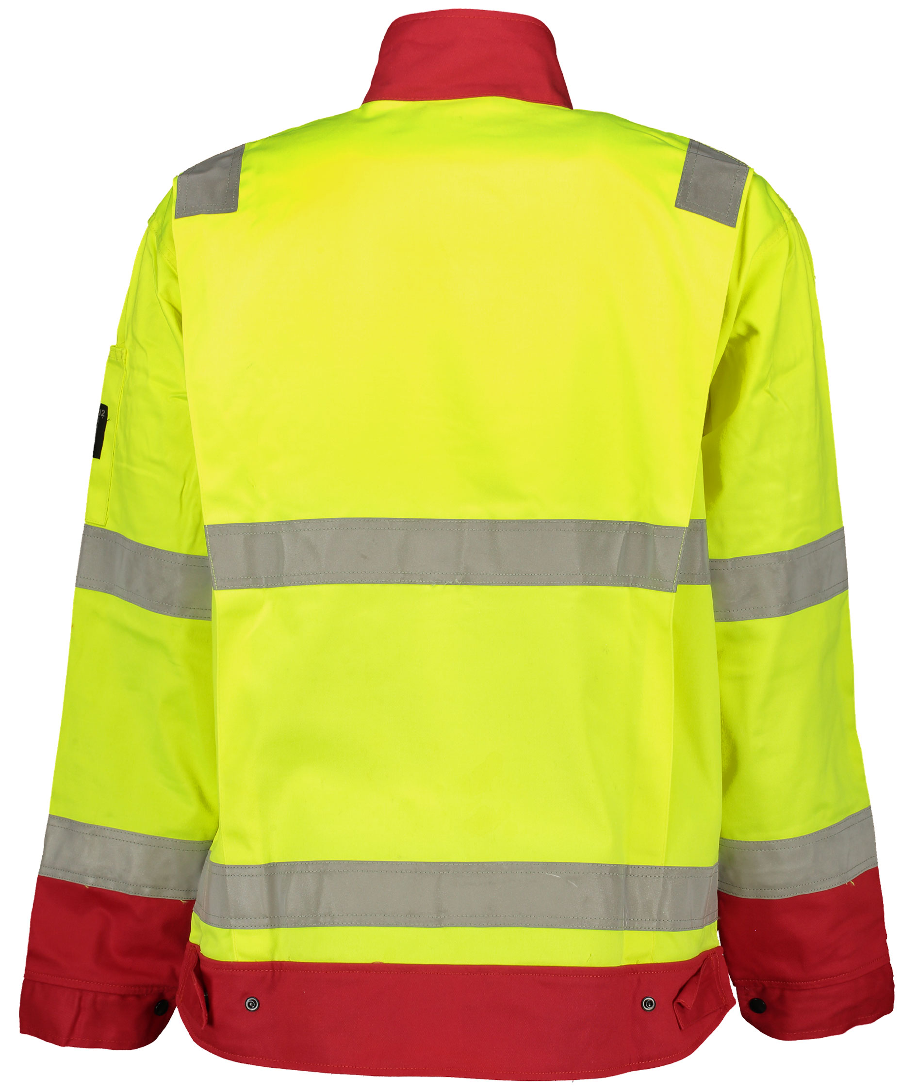 Bulldog Pyrox arbetsjacka 5701, Varselgul/r&ouml;d