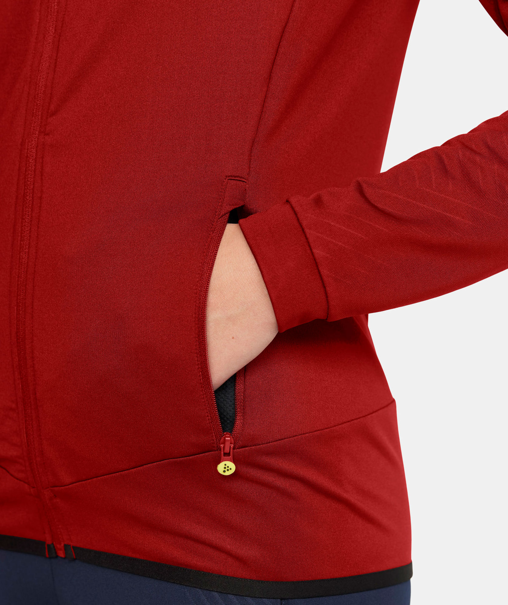 Craft Extend women's hoodie with zipper, Rhubarb, large image number 5