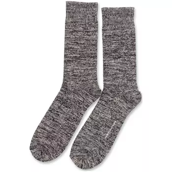 Democratique Relax Chunky Flat Knit socks, Melange
