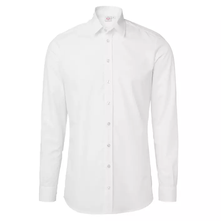 Segers slim fit skjorte, Hvid, large image number 0