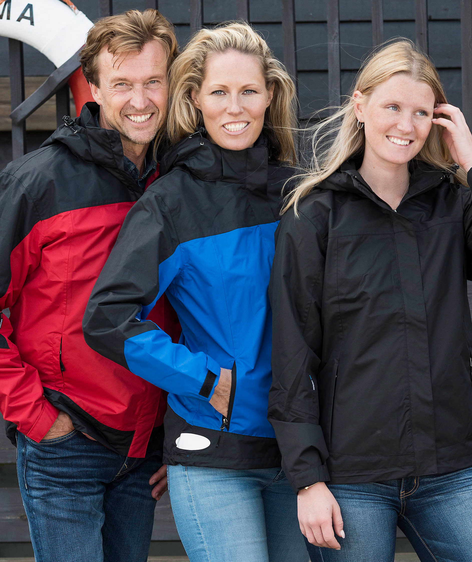 Matterhorn Russel shell jacket, Black/Red