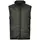 Tee Jays hybrid stretch quilted vest, Deep Green/Black, Deep Green/Black, swatch