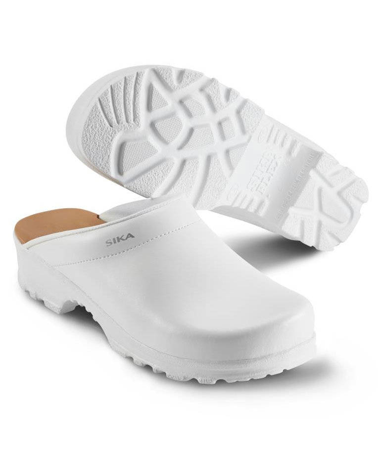 2:a sortering Sika flex tr&auml;skor utan h&auml;lkappa OB, Vit, large image number 0