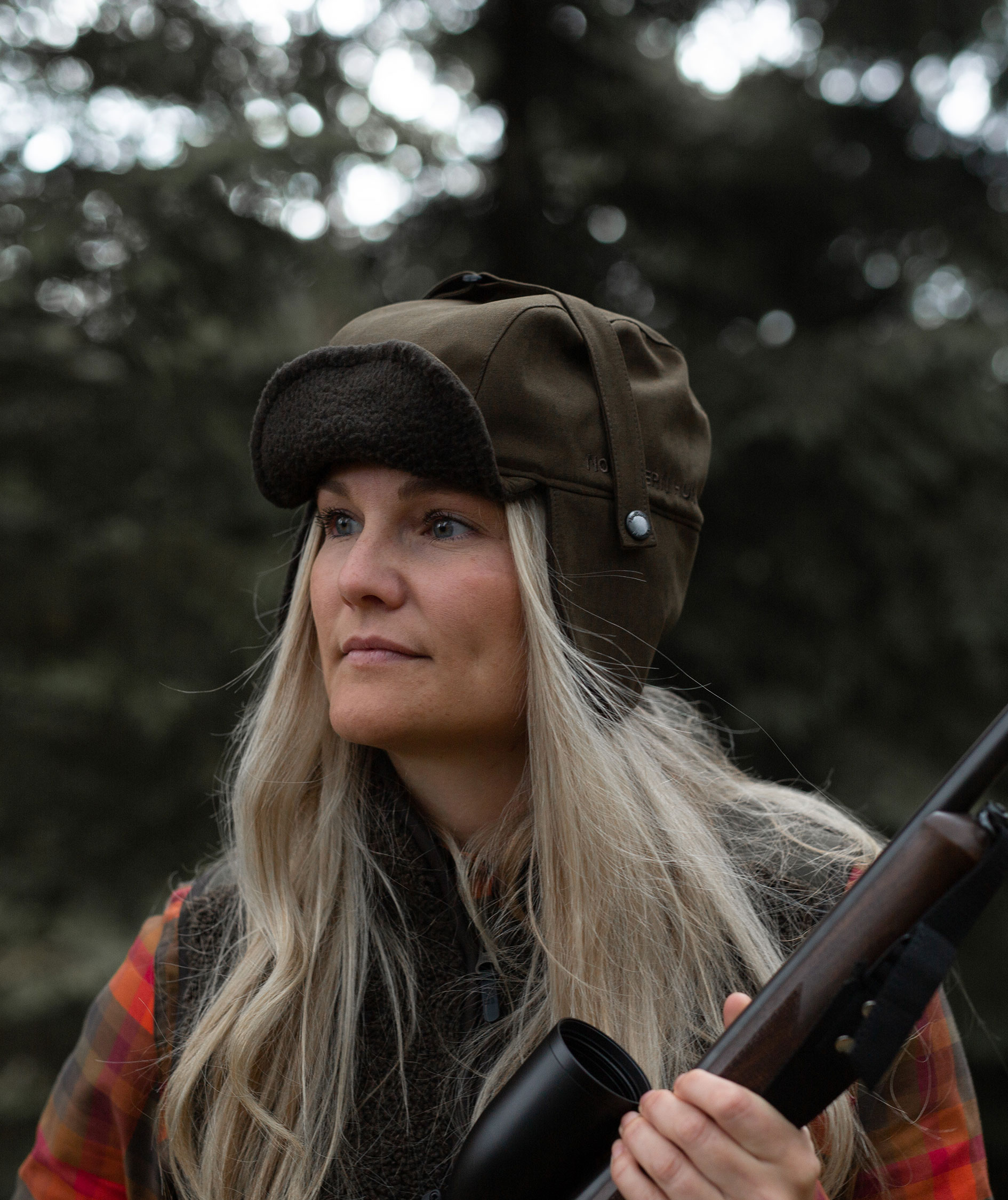 Northern Hunting Ark fleece hat, Green, large image number 6