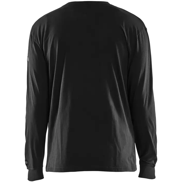 Blåkläder Anti-Flame langärmliges T-Shirt, Schwarz, large image number 1