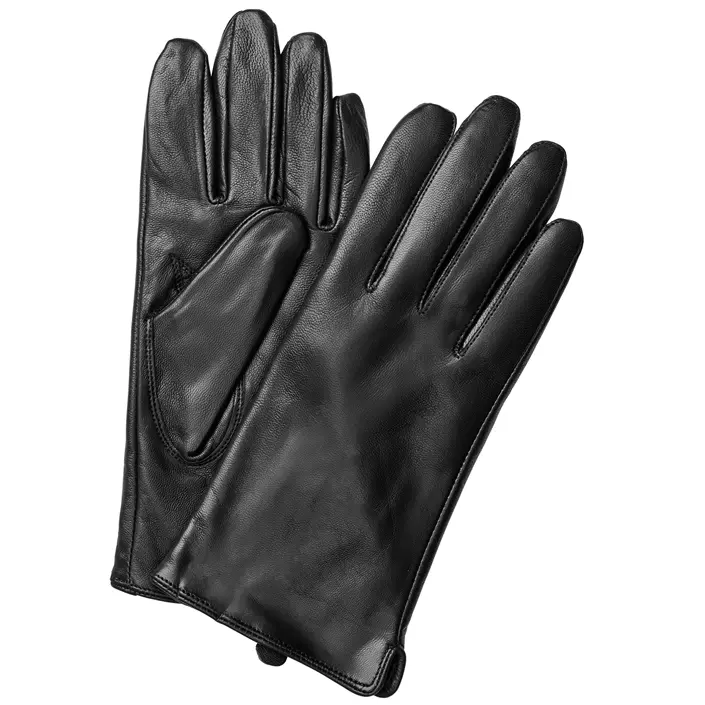 ID women's goat skin glove, Black, large image number 0
