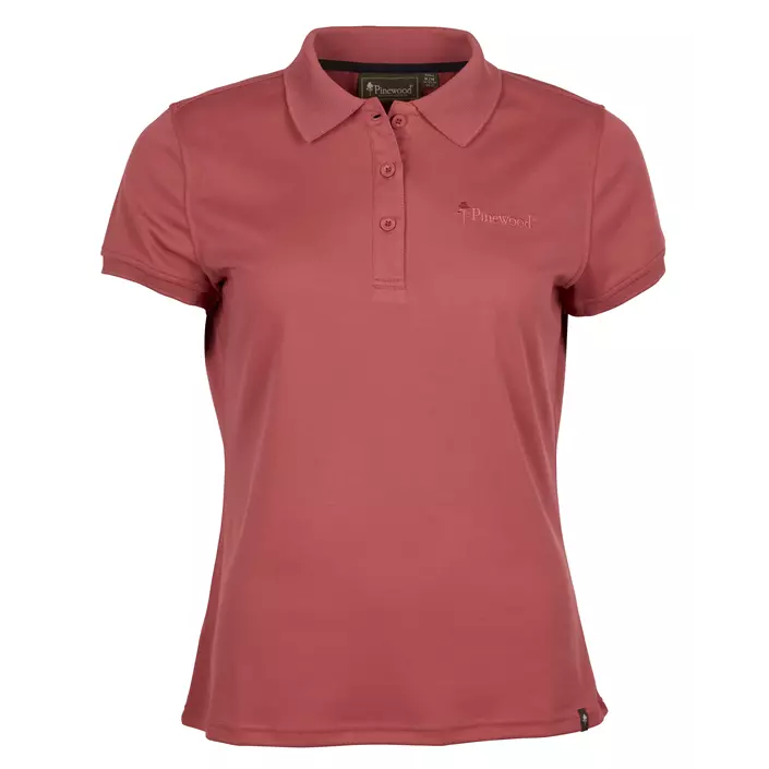 Pinewood  Ramsey dame polo T-shirt, Rusty Pink, large image number 0