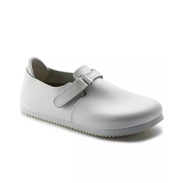 Birkenstock Linz Super Grip Narrow Fit women's work shoes, White, large image number 0