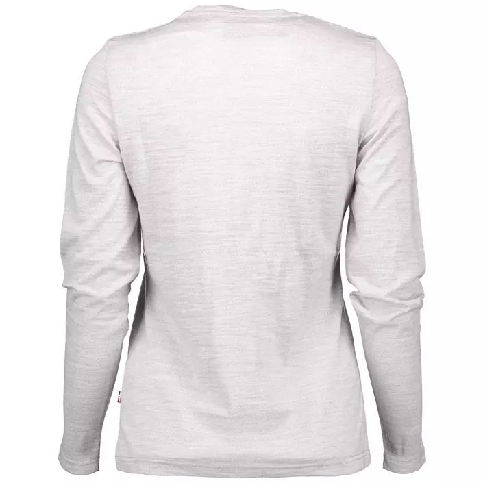 Westborn women's functional undershirt with merino wool, Light Grey, large image number 1