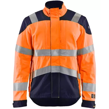 Blåkläder Multinorm arbejdsjakke, Hi-vis Orange/Marine
