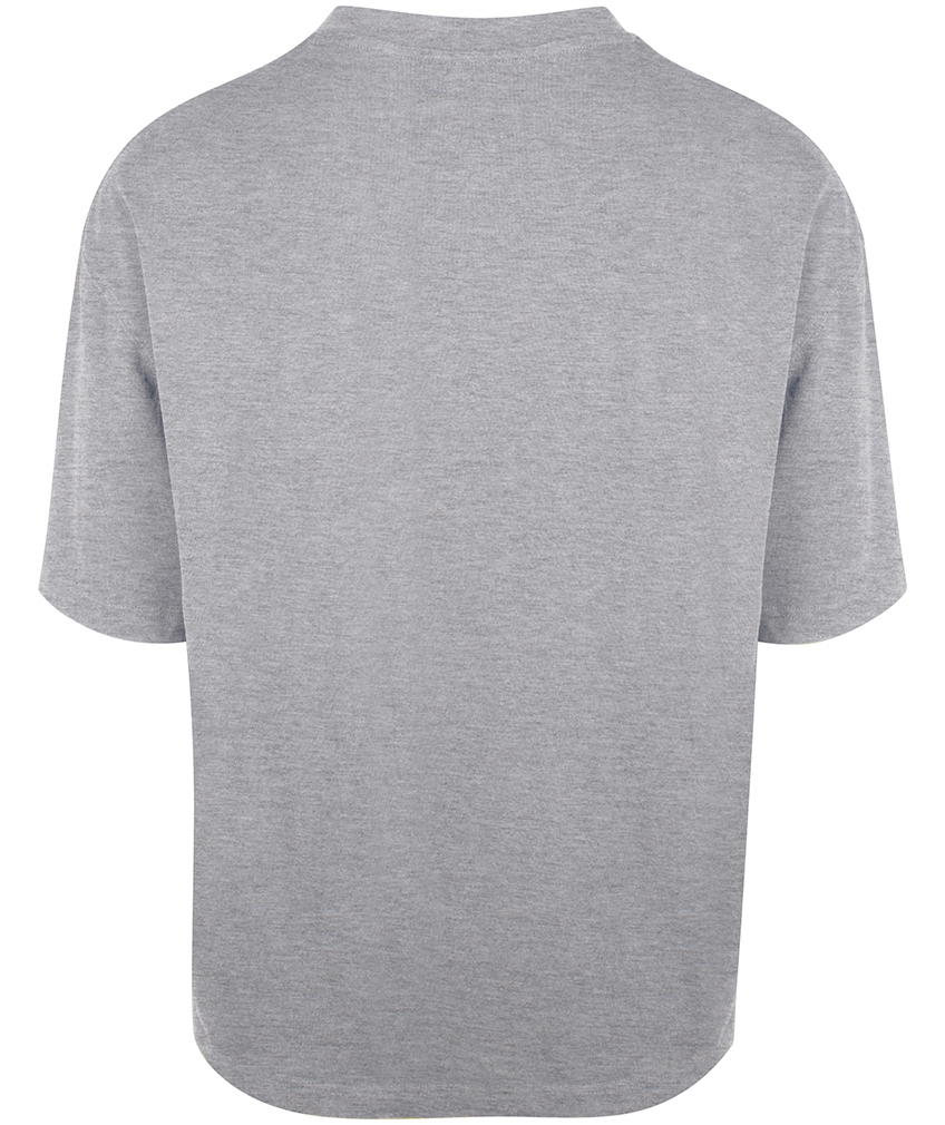 YOU Madeira oversized T-shirt, Grey Melange, large image number 1