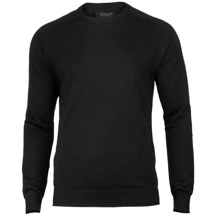 Nimbus Richmond knitted pullover with merino wool, Black, large image number 0
