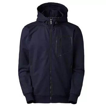 South West Madison hoodie med blixtlås, Navy