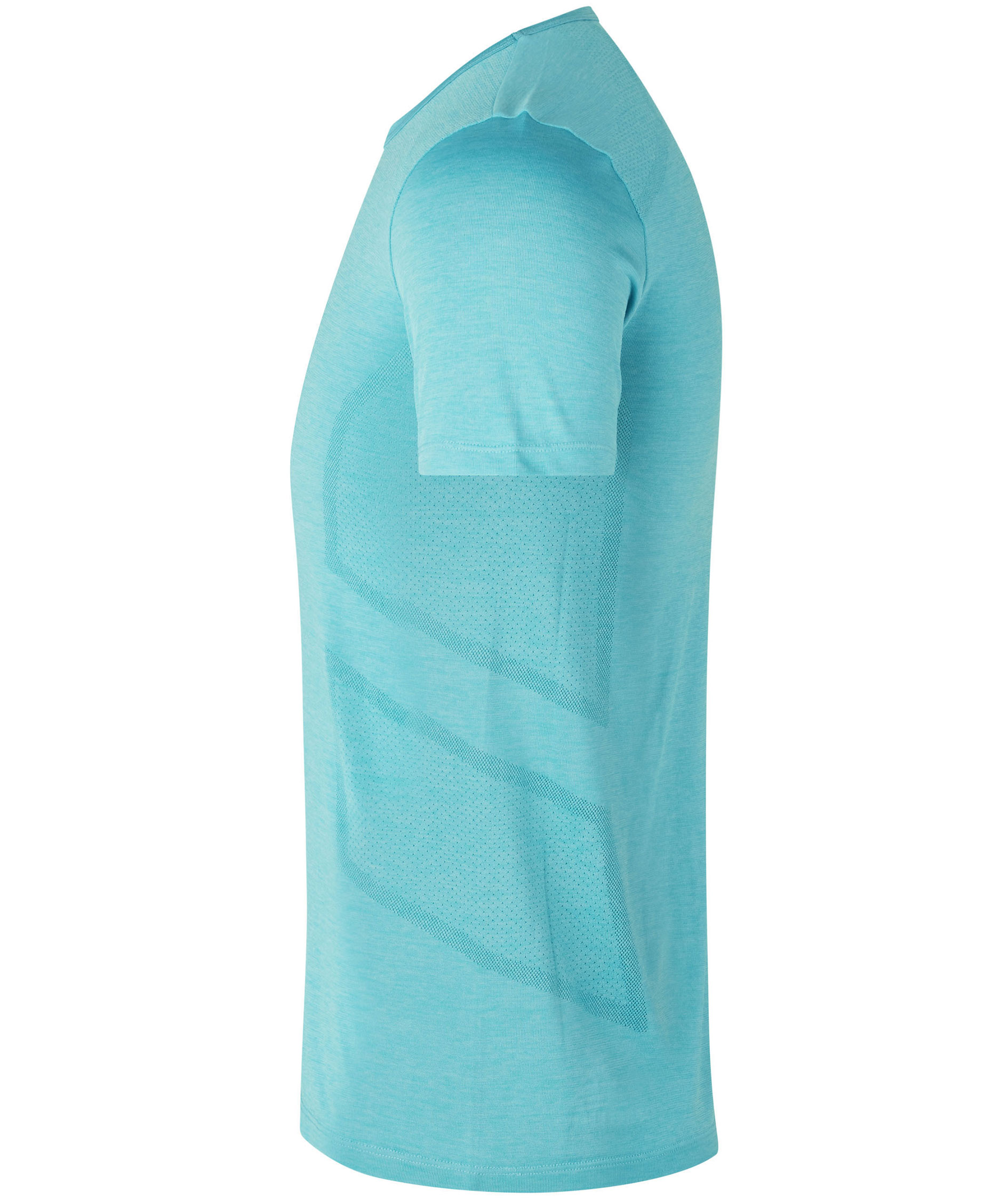 GEYSER s&ouml;ml&ouml;s T-shirt, Mint melange, large image number 3