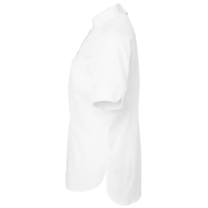 Segers 1024 slim fit kurzärmeliges Damen Kochhemd, Weiß, large image number 3