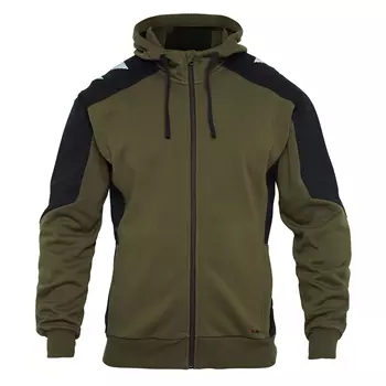 Engel Galaxy hoodie, Forest Green/Black