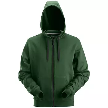 Snickers hoodie 2801, Forest Green
