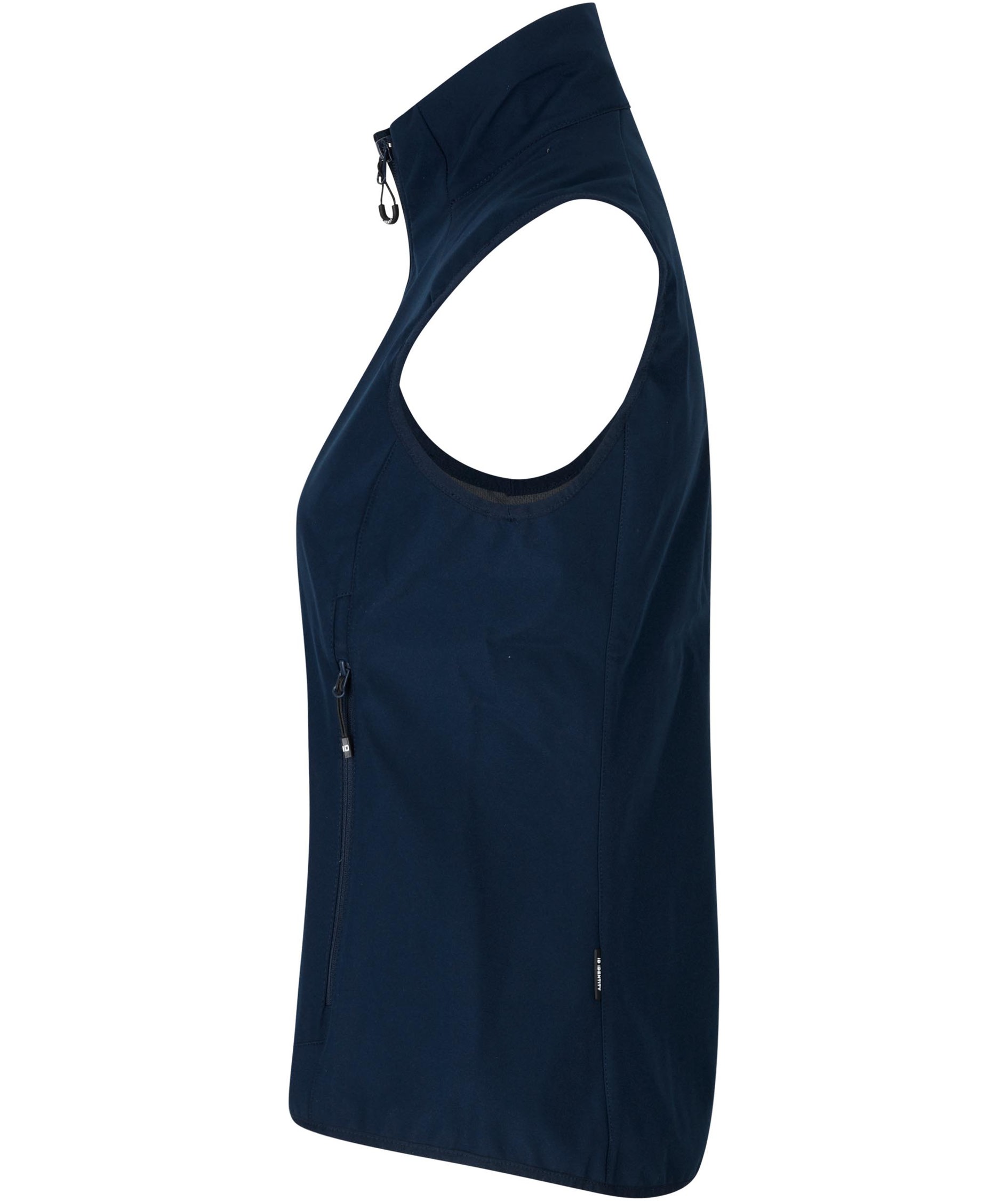 ID functional women's softshell vest, Navy, large image number 2