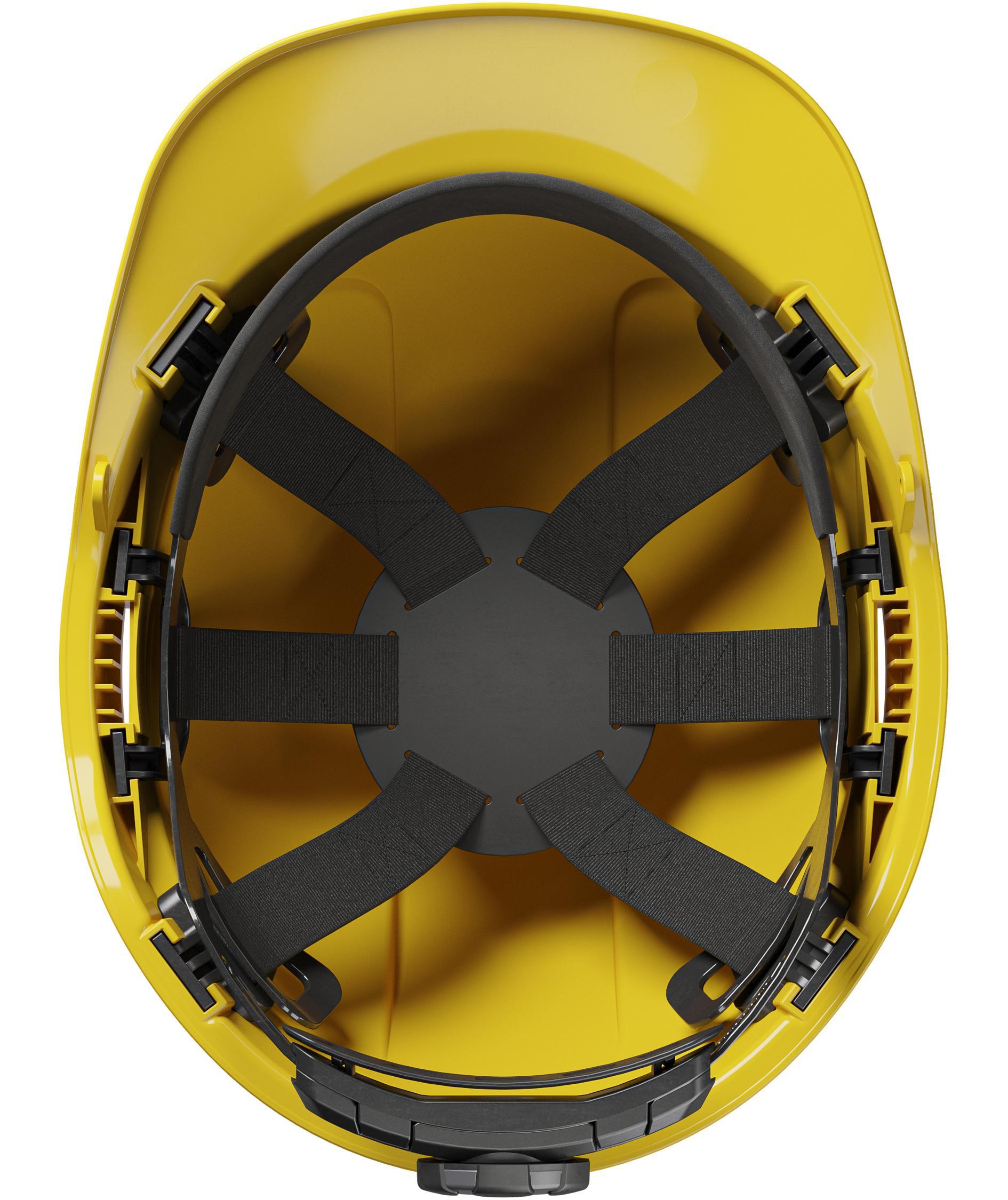 Hellberg Factor sikkerhedshjelm, Gul, Gul, large image number 2