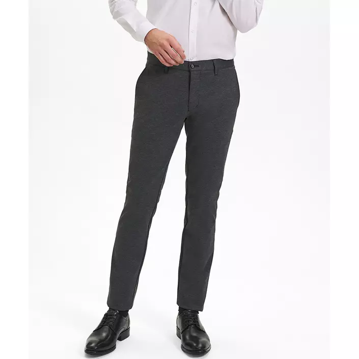Sunwill Extreme Flexibility Slim fit chinos, Charcoal, large image number 3