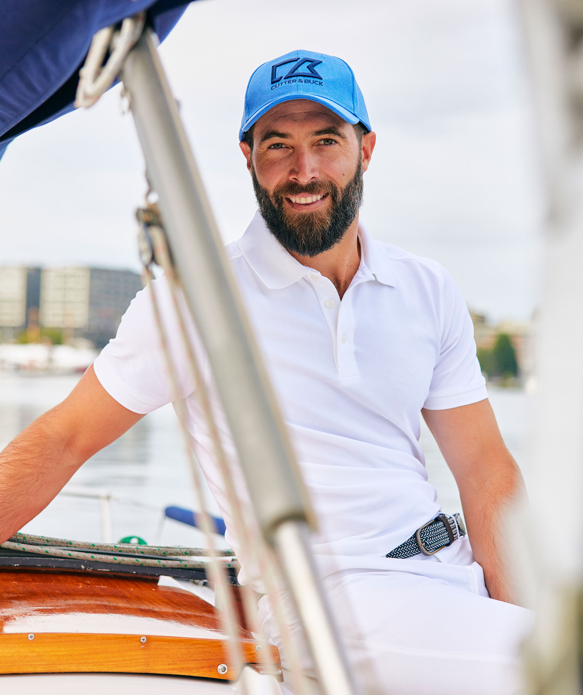 Cutter & Buck Sunnyside cap, Polar Blue