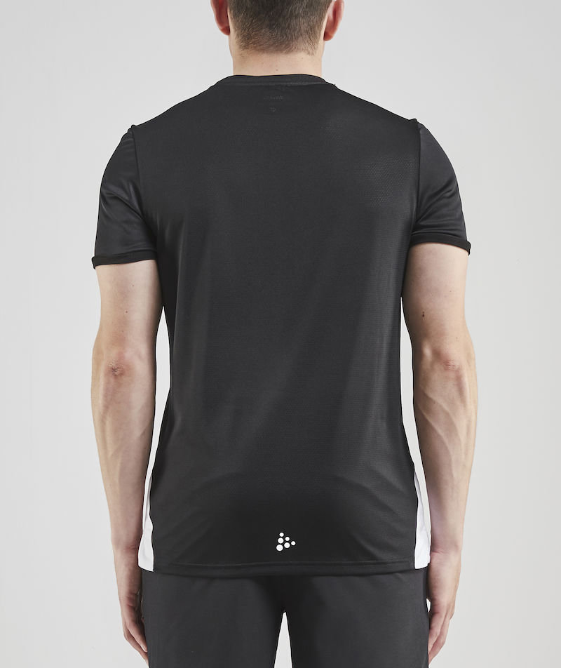 Craft Pro Control Impact T-shirt, Svart/Vit, large image number 2