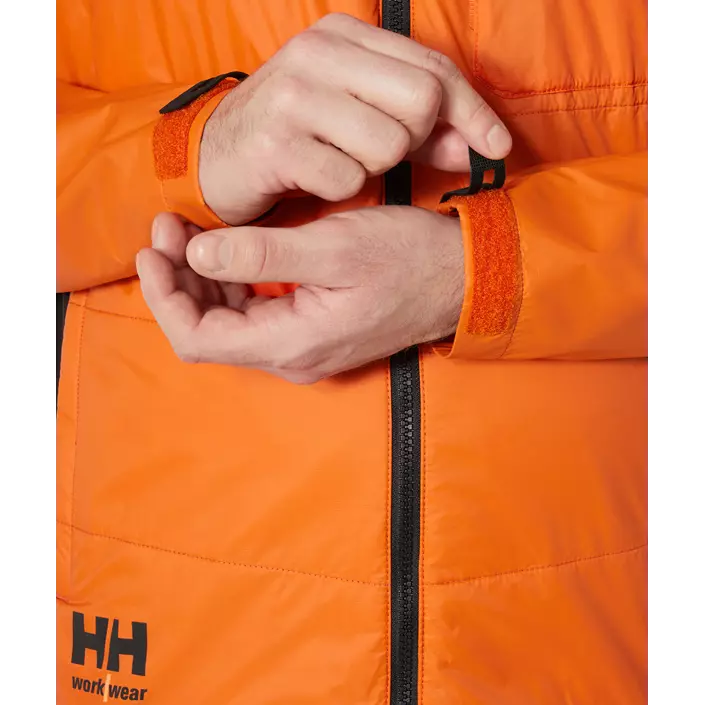 Helly Hansen Kensington vattert jakke, Dark orange/Black, large image number 4