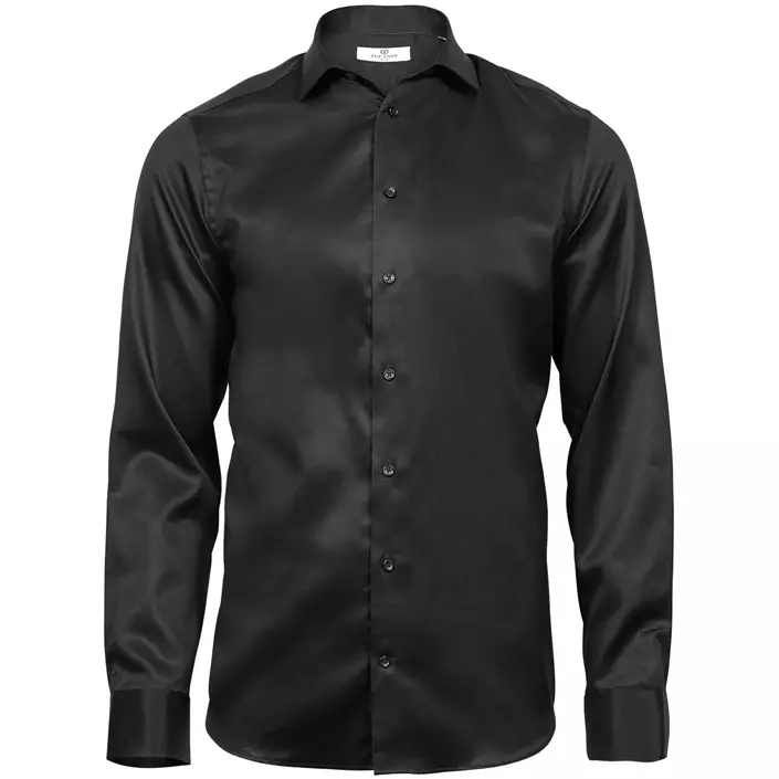 Tee Jays Luxury Slim fit skjorte, Svart, large image number 0
