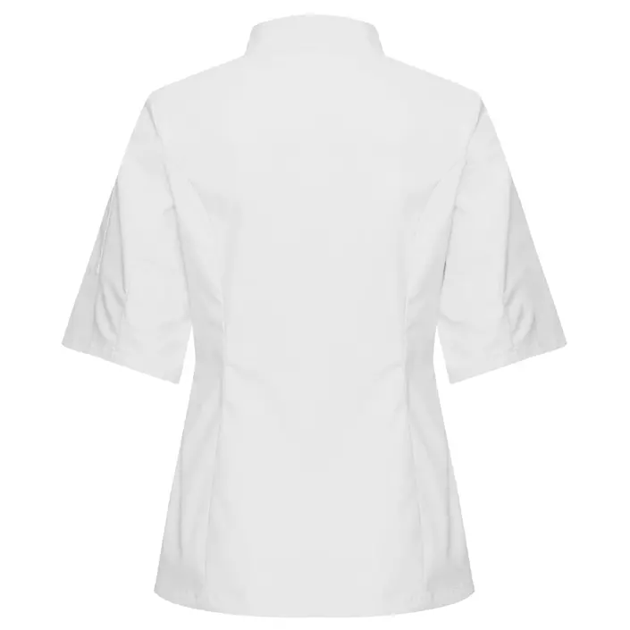 Segers 3/4 sleeved women's chefs jacket, White, large image number 1