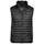 Tee Jays Crossover bodywarmer/vest, Black, Black, swatch