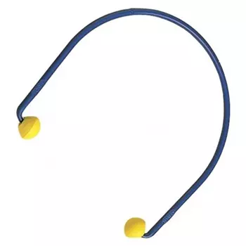 3M EarCaps hörselskydd med bygel, Blå/Gul