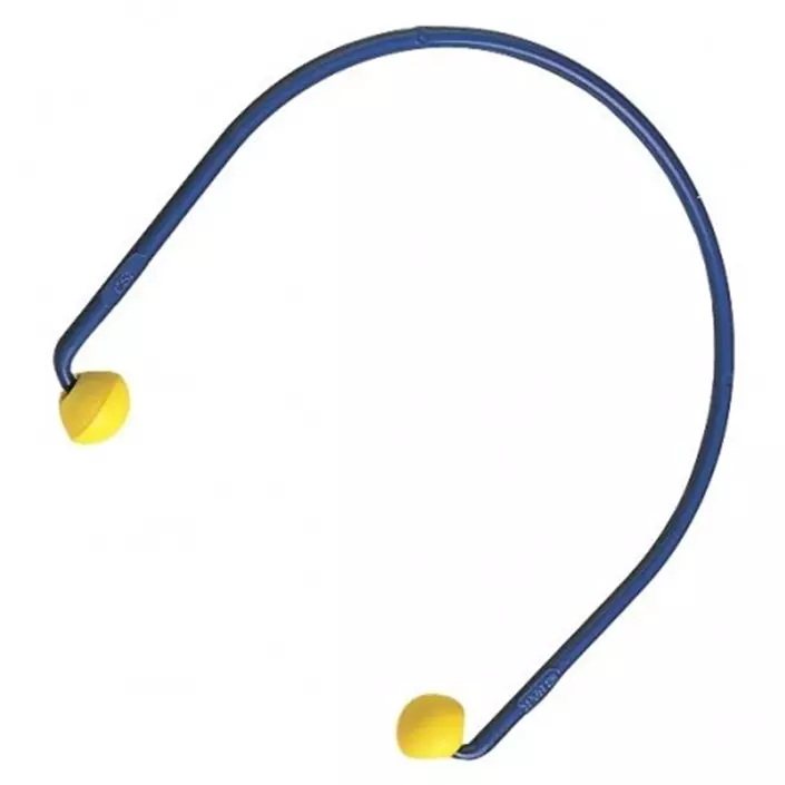 3M EarCaps hörselskydd med bygel, Blå/Gul, Blå/Gul, large image number 0