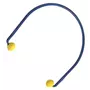 3M EarCaps hörselskydd med bygel, Blå/Gul