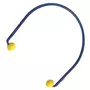 3M EarCaps hearing protector, Blue/Yellow