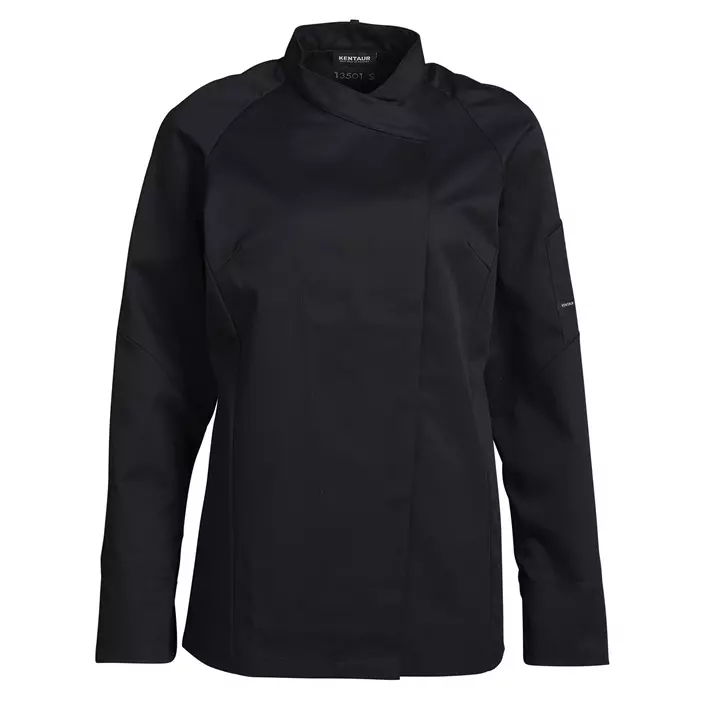 Kentaur women’s chefs-/waitress jacket, Black, large image number 0