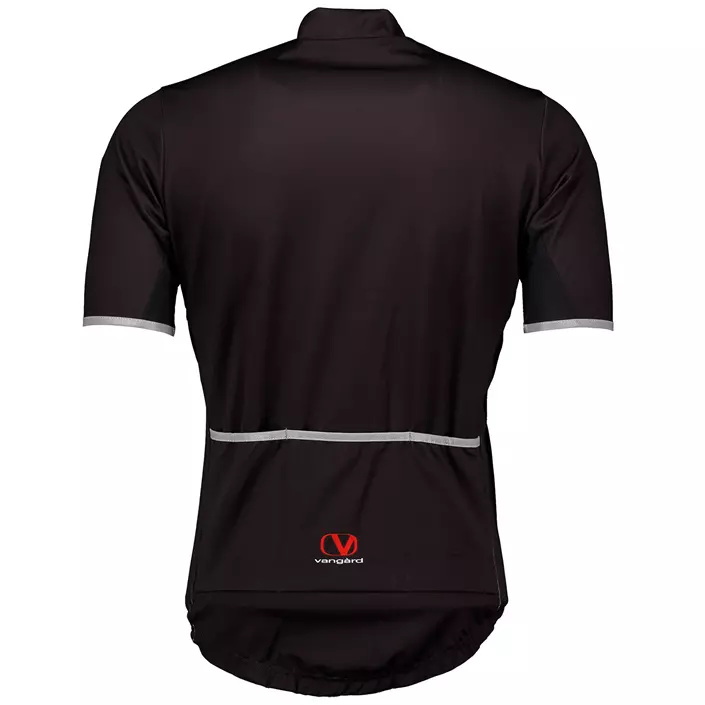 Vangàrd short-sleeved bike jersey, Black, large image number 1