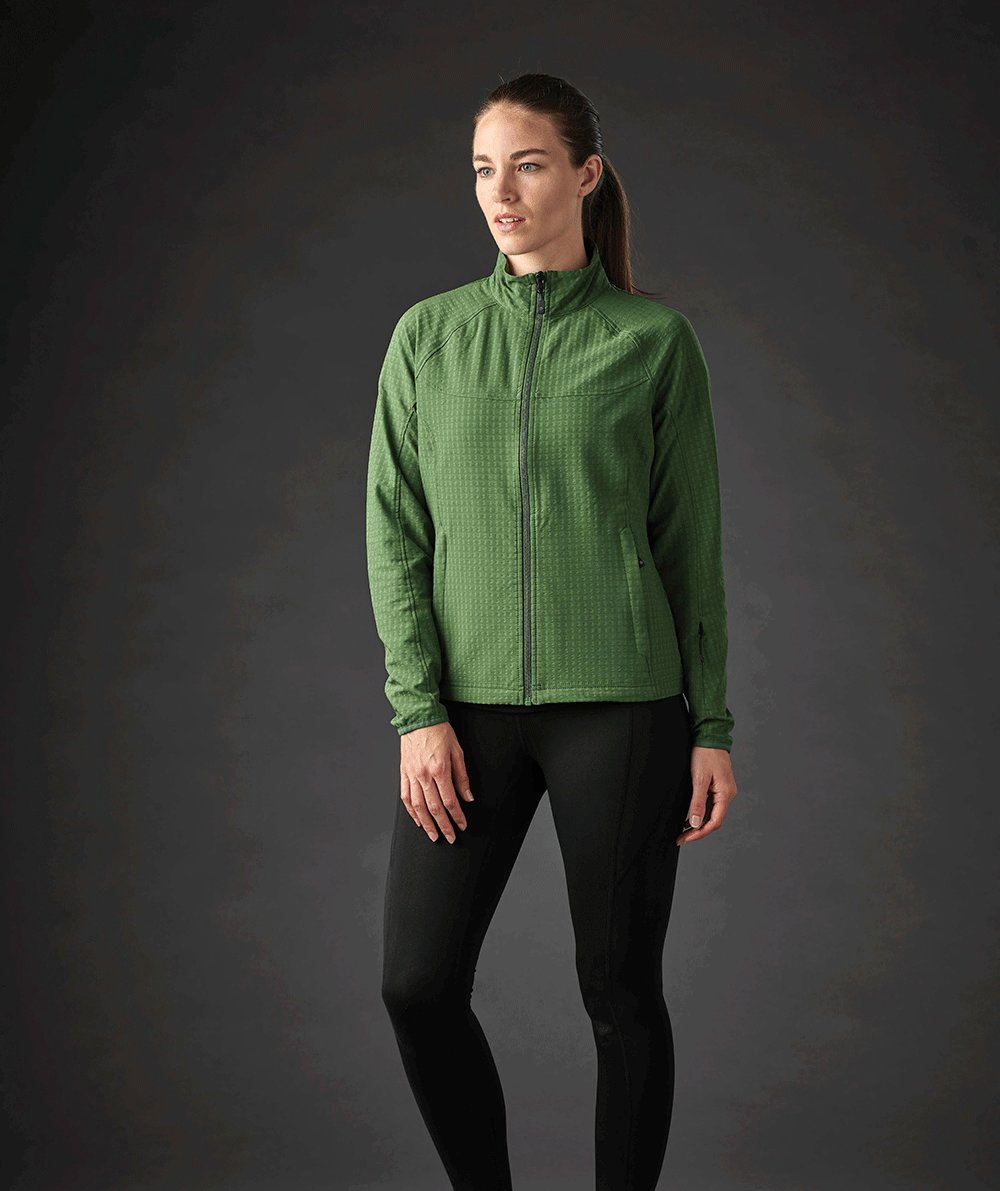 Stormtech Kyoto dame fleecejakke, Gr&oslash;n, large image number 2