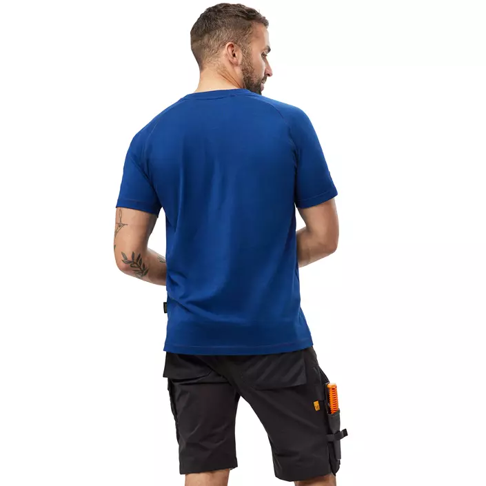 Snickers AllroundWork arbejdsshorts 6173, Steel Grey/Black, large image number 3