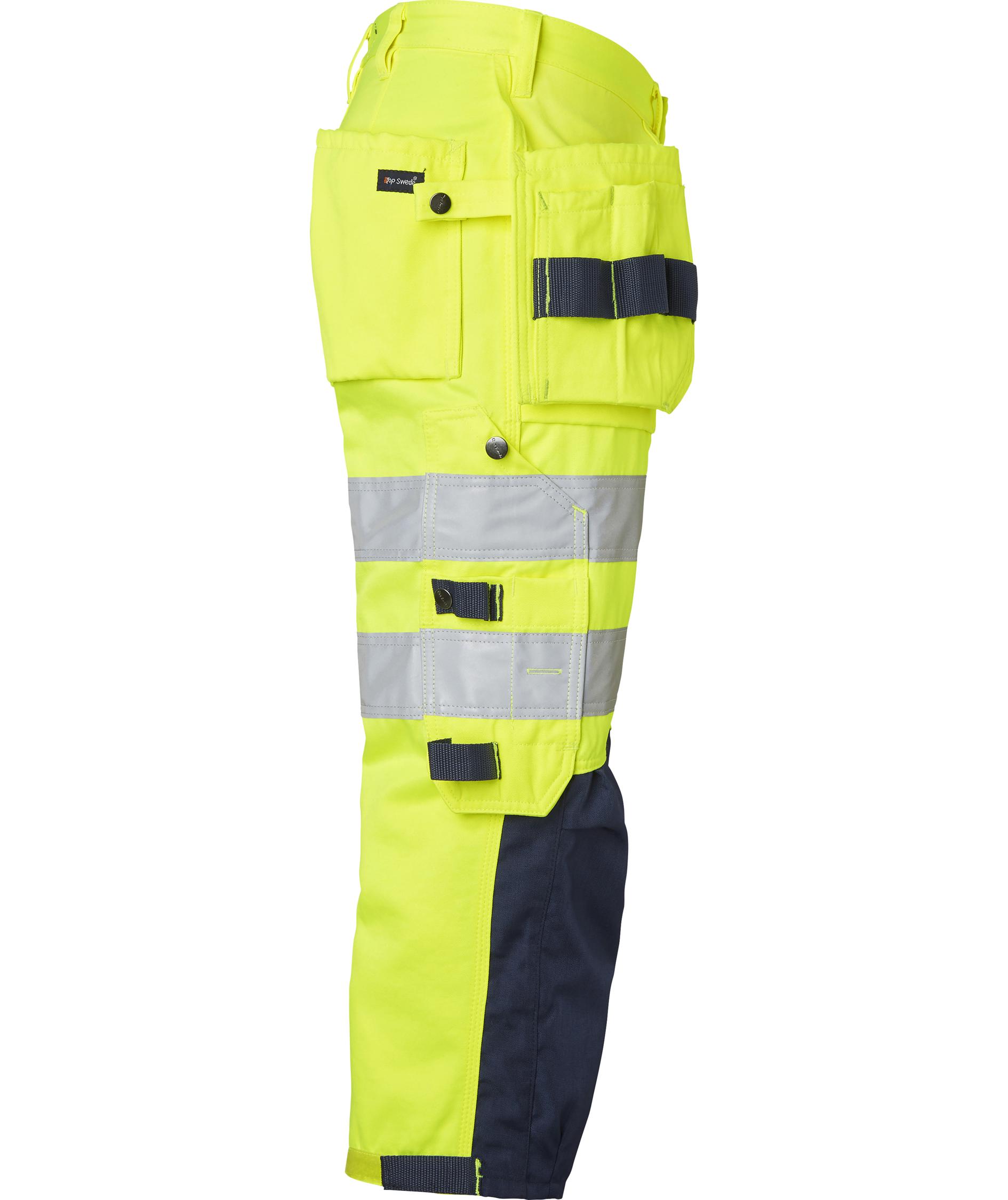 Top Swede craftsman knickers 218, Hi-Vis Yellow/Navy, large image number 2