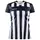 Craft Progress 2.0 Stripe Jersey Damen T-Shirt, Schwarz/Weiß, Schwarz/Weiß, swatch