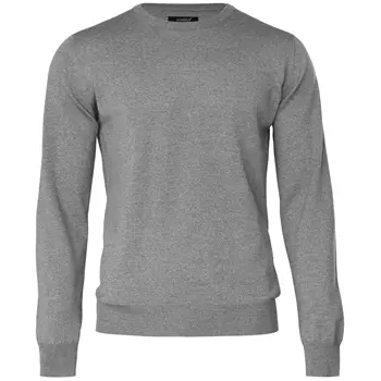 Nimbus Beaufort strikket genser med merinoull, Grey melange